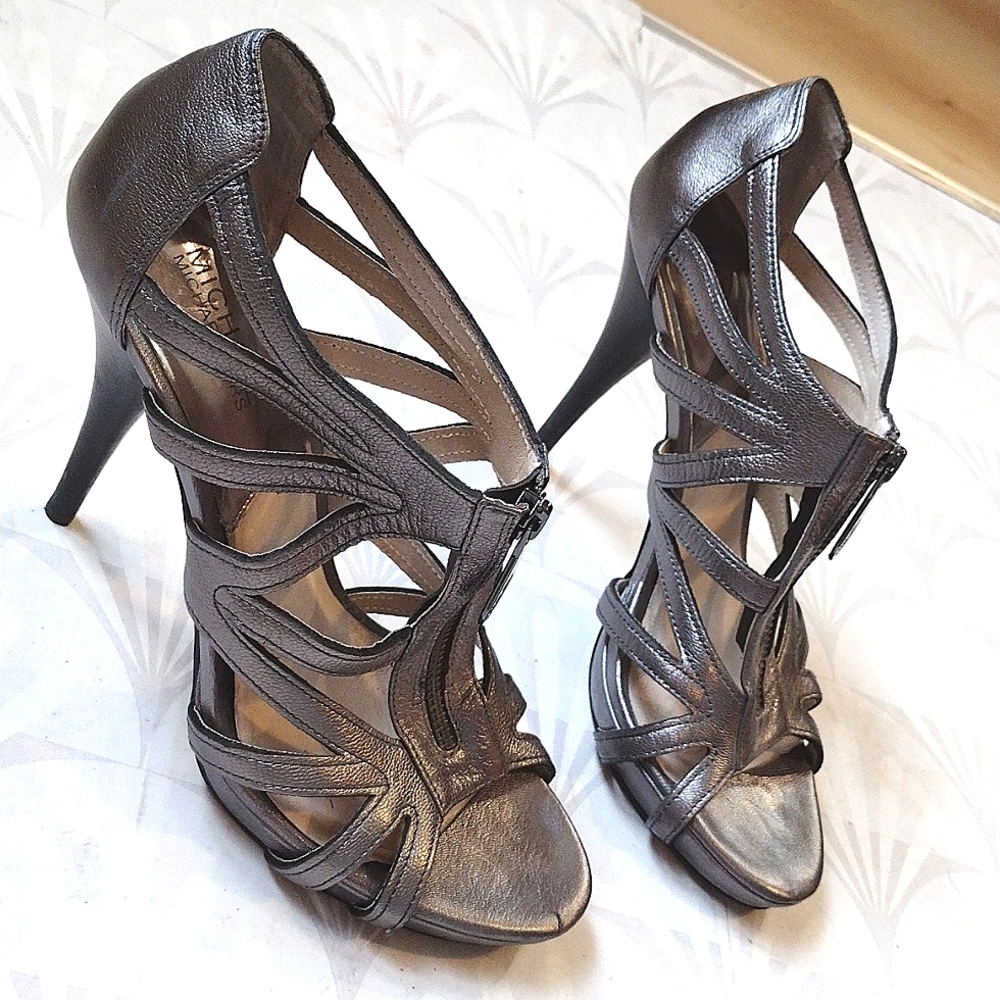 MICHAEL Michael Kors Metallic Heels